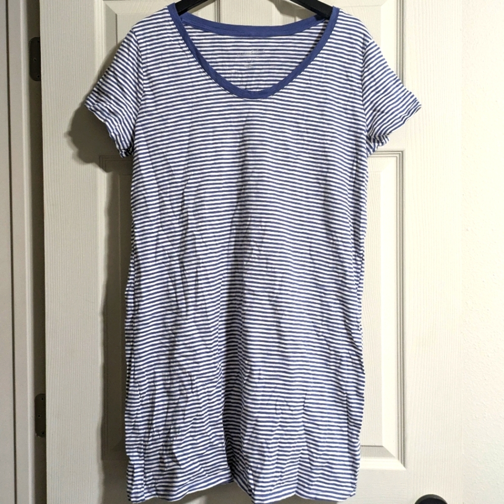 Scoop Neck T-shirt Dress